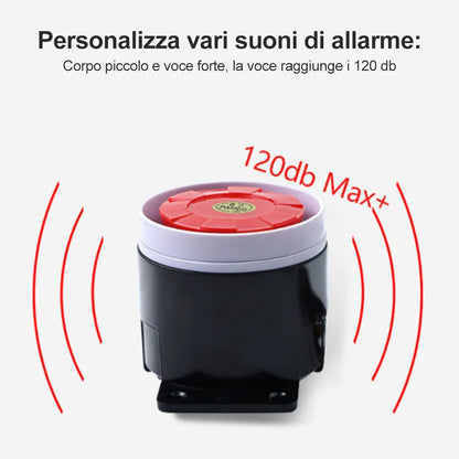 DC 12 V Mini Alarm Horn Home Security 110 dB Bold Alarm, #304
