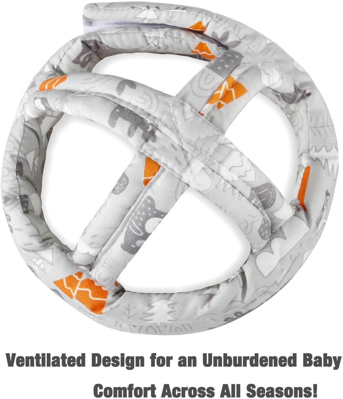 PandaEar Baby Helmet for Crawling and Walking | 6-12 Months Infant Toddler Protector | Safety Helmet for Learning to Walk