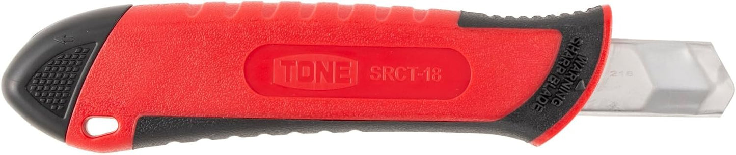 Tone SRCT-18 Safety Return Cutter, Width 0.7 inches (18 mm), Red