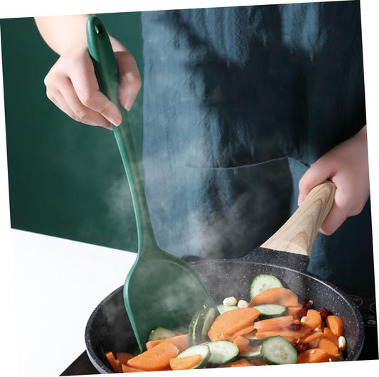 LIFKOME - Durable Silicone Kitchen Utensils Set Spatula and Spoon Non-Stick Handle Spatula Restaurant Shovel Easy to Clean for Kitchen Use
