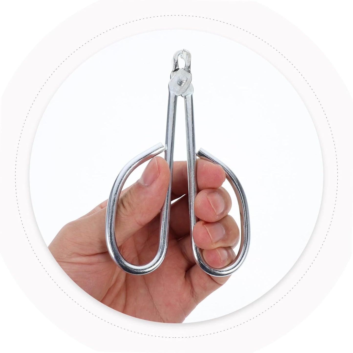 PartyKindom Clip di pinoli Macadamia Apri Pesante Utensili Cucina Utensili per Cucina Gadget Cucina Strumento per pinoli Resistente all'Usura Accessorio per la casa Acciaio Inossidabile