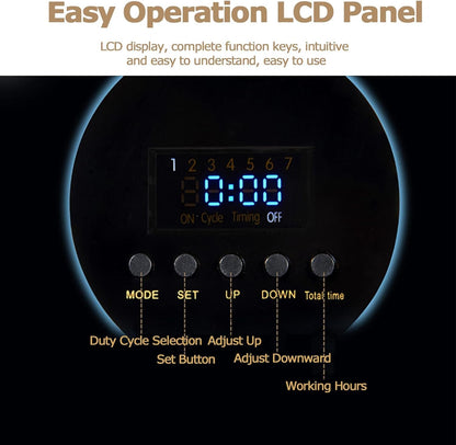 Smart Scent Air Machine, Commercial Essential Oil Diffuser with 150Ml Oil Bottle, Waterless Condensation Nebulization Wall Mounted Aromatherapy Diffuser Covering 200㎡ App Control Timing Cycle Work