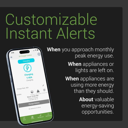 Emporia Gen 3 Smart Home Energy Monitor | Home Energy Automation and Control | Real Time Electricity Monitor/Meter | Solar/Net Metering