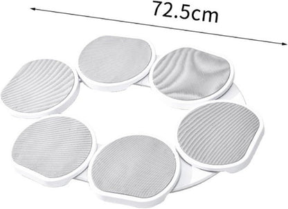 Electric Lazy Susan for Tabletop, Dining Table Rotating Food Tray, Multifunction 360 Degree Rotation Food Serving Tray for Kitchen Parties Gatherings (Sxhlsellerf6iexwy45k-11)