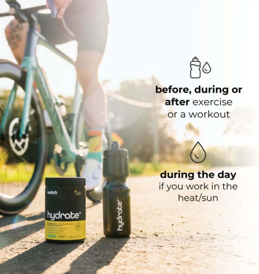 Switch Nutrition Hydrate+ 20 Serves Kiwi Watermelon