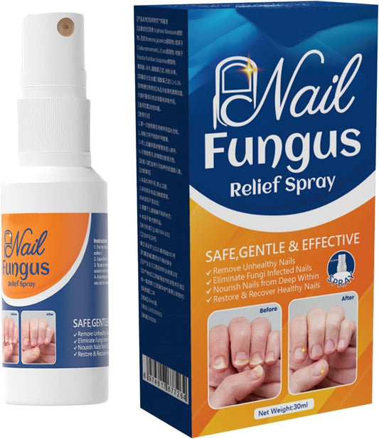 Nail - Toenail Care Spray | Gentle Long-lasting Nails Strengthener Repair Sprays for Damaged and Thickened Toenails