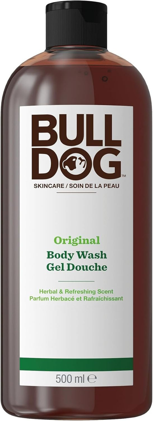 Bulldog Original Shower Gel Body Wash for Men, 500 Milliliters