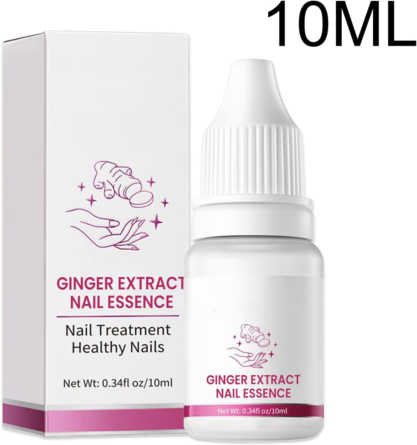 Nail Hardener, Nail Nutrient Oil, 10 ml Natural Cuticle Oils Repair Softener, Optimal Nail Revitalization, for Foot Care, Fingernails, Yellow Toenail, Men Ingrown, Women and