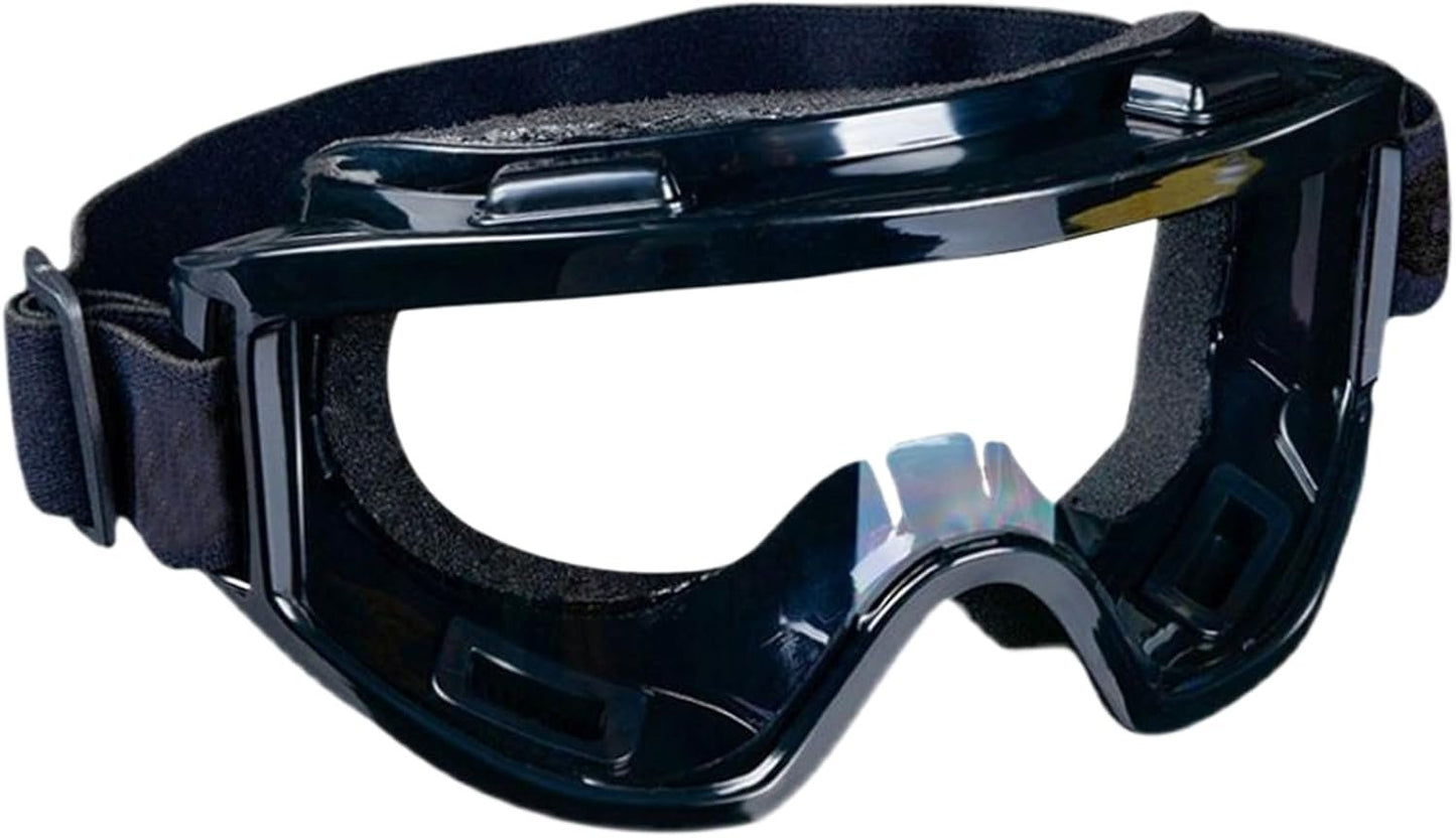 Qkbuza Safety Goggles & Glasses | Anti-Fog Protective Safety Goggles | Anti-Fog Clear Eye Protection Protective Dust-Proof Eyewear Accessories for Construction Work Driving Indoor