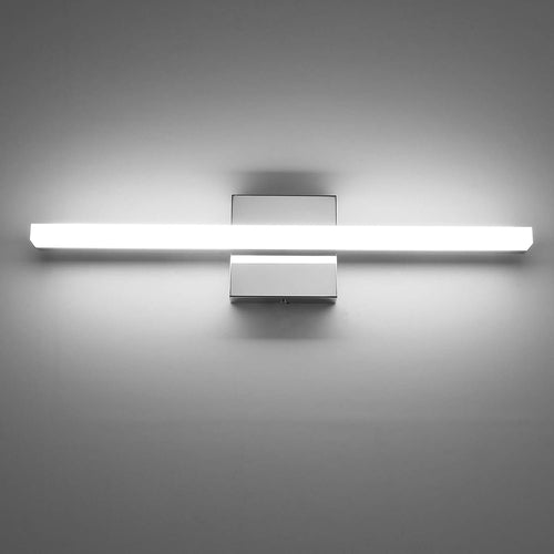 Combuh LED Vanity Lights 24 Inch Bathroom Light Fixtures 14W IP44 Mirror Lighting Indoor Wall Lamp Modern Cool White 6000K for Washroom