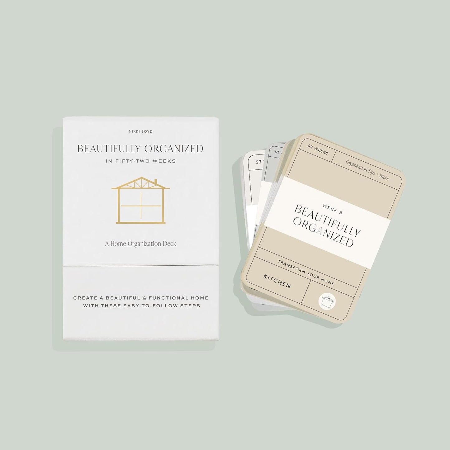 Beautifully Organized In 52 Weeks: A Home Organization Card Deck