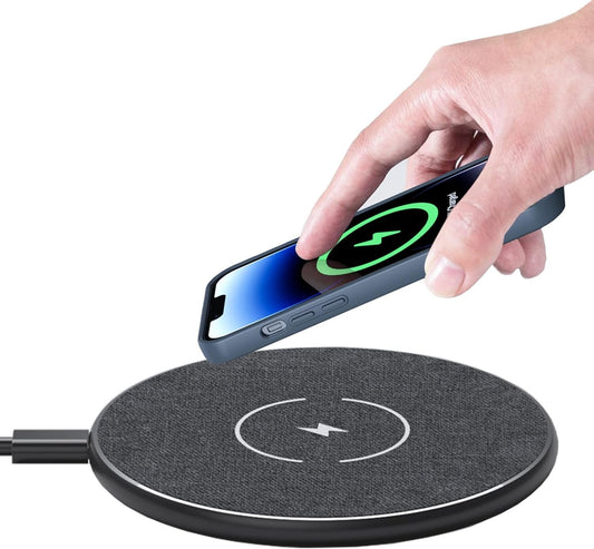 Wireless Charger Pad 30W, Fast Wireless Charging Pad for iPhone 16 15 14 13 12 11 X 8, Samsung Wireless Charger for Galaxy S24 S23 S22 S21 S20 S10 S9 S8 Note20 10 9 8, Air Pods/Galaxy Buds, Pixel/LG