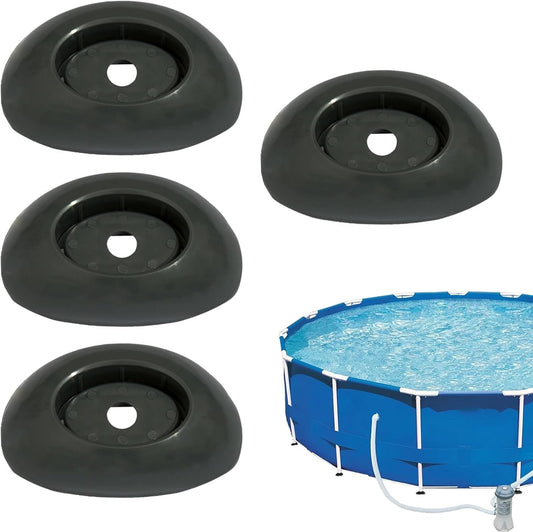 Pool Leg End Caps - Vertical Leg Replacement Frame Parts Cap | Stable Pool Vertical End Cap | Ground Swimming Replacement Parts