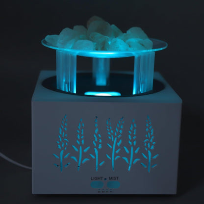 Fragrance Diffuser Desk Dehumidifier 3 in 1 Air Purifier with Colorfule Lamp Auto Shut Off Remote Control Cool Mist Aromatherapy Diffuser for Home Bedroom Smart Humidifier 400ml (EU Plug 100-240V)