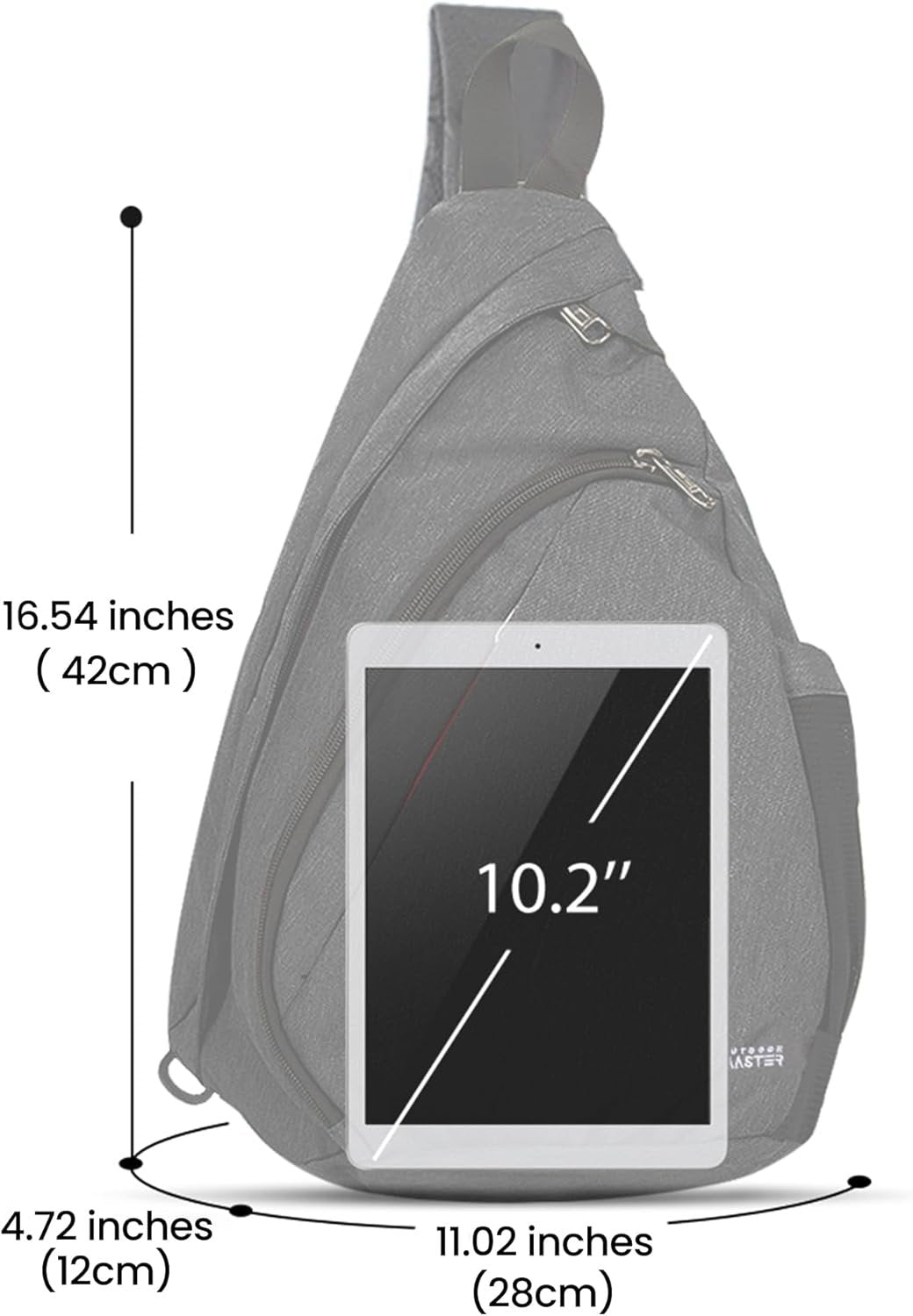 OutdoorMaster unisex-adult Hiking-daypackssling bag
