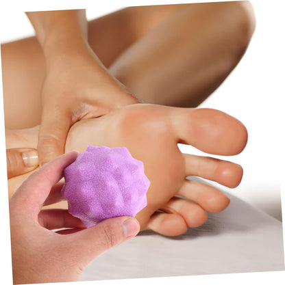UKCOCO Palla massaggiatore Muscolare Sedia a Sfera per Yoga massaggiante alle Arachidi Sfera Elastica del Polso Strumento per Il Massaggio della Fascia TPR Verde Chiaro