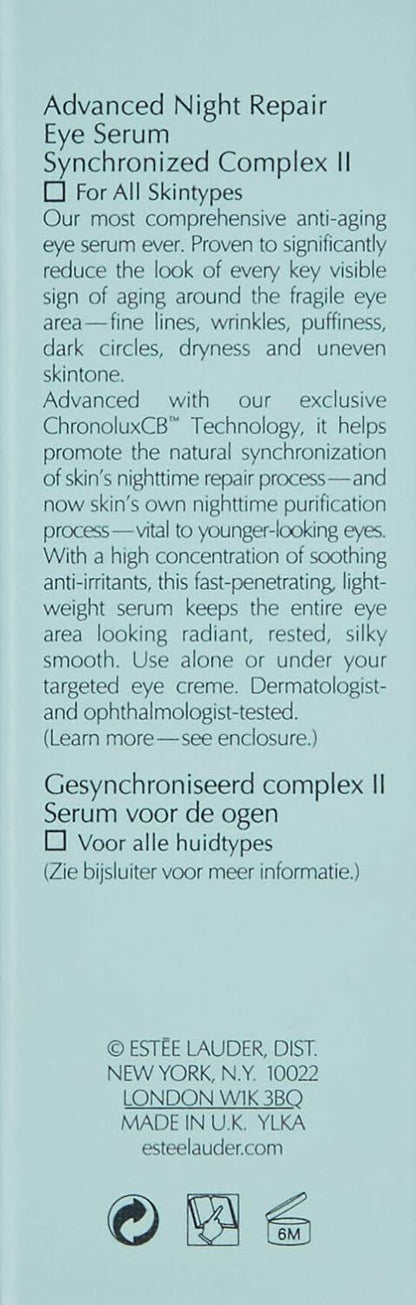 Estee Lauder Advanced Night Repair Eye Serum Synchronized Complex II for Unisex - 15ml