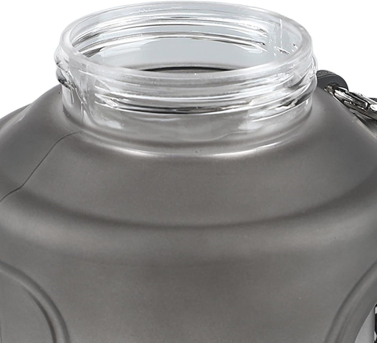 Large Capacity Water Bottle, 1500 ml Drinking Cup with Handle Plastic Drop Proof Sports Water Bottle Big Sports Capacity Drink Jug for Gym Travel Gradient Gray