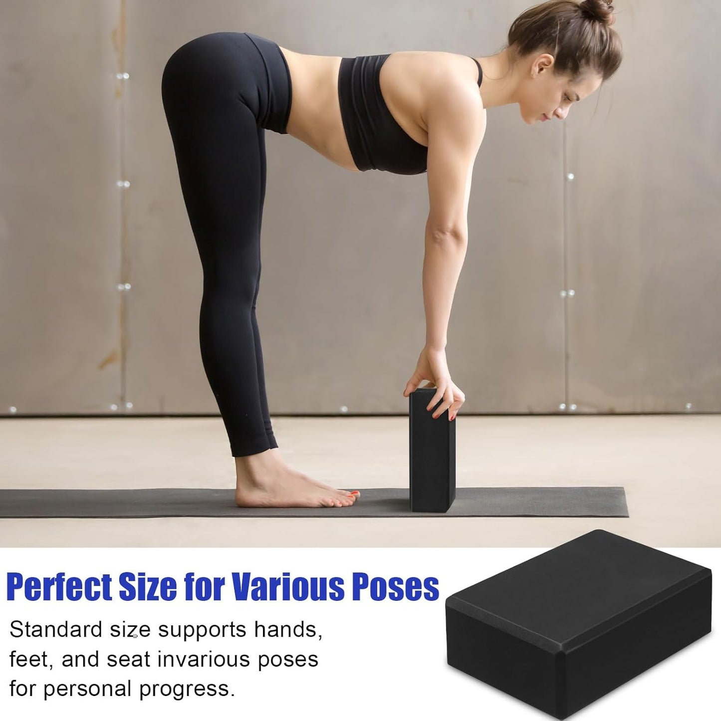 Silipull 10 Pcs Pilates Yoga Equipment Accessories, Pilates Ring Circle Set Gift for Women Home Workouts Include Pilates Ball Circle Yoga Ring Resistance Bands Block Color Yoga Straps and Gym Bag