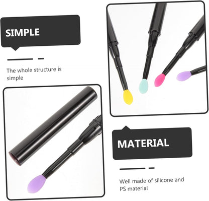VICASKY 12Pezzi Labbra Silicone Per Applicazione e Lucentezza Strumenti Portatili Per Make Up e Accessori