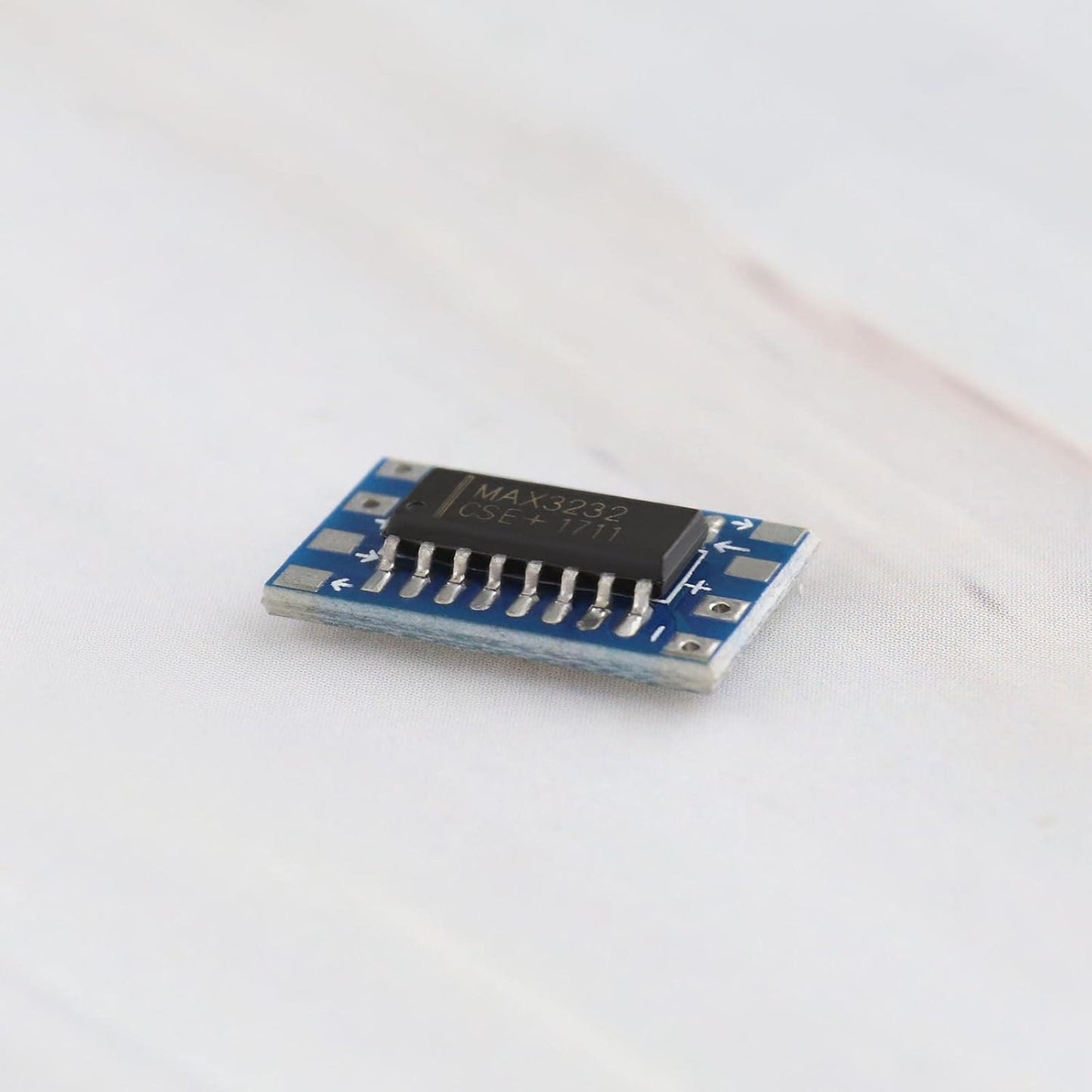 eMagTech 10pcs Mini RS232 MAX3232 to TTL Level Converter Serial Module Adapter for 3~5V MAX3232 Breakout Board Computer Cable Serial Adapters Electronic Components