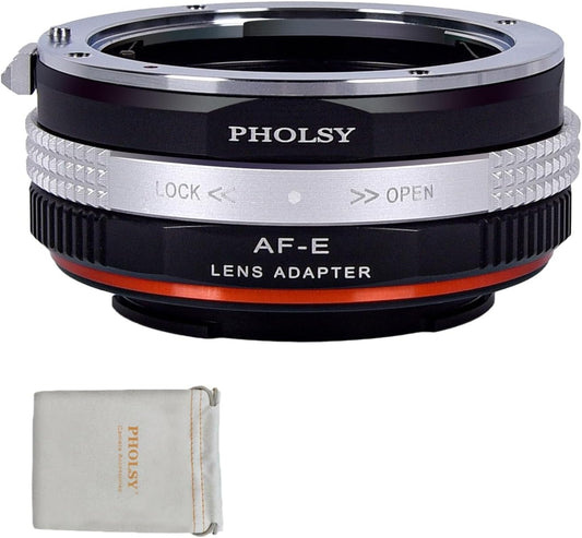 PHOLSY Lens Adapter Manual: Compatible with Sony A (Minolta AF) Lens and Sony E (NEX), Sony A to E Camera Body
