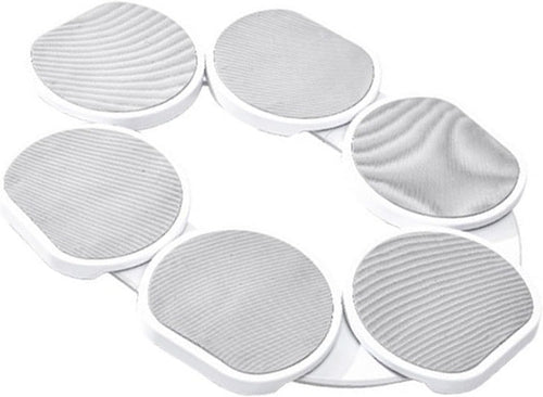 Electric Lazy Susan for Tabletop, Dining Table Rotating Food Tray, Multifunction 360 Degree Rotation Food Serving Tray for Kitchen Parties Gatherings (Sxhlsellerf6iexwy45k-11)