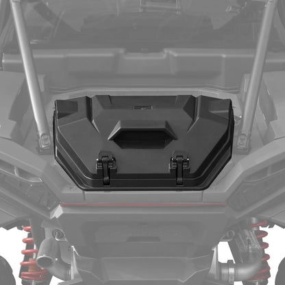 LitMiRaCle Rear Cargo Storage Box for 2024 Polaris RZR XP 1000, Durable 55 QT Trunk Storage Bin for UTV Polaris RZR XP 1000/ XP 4 1000 2024 Accessories, Replace OEM #2884525, Black
