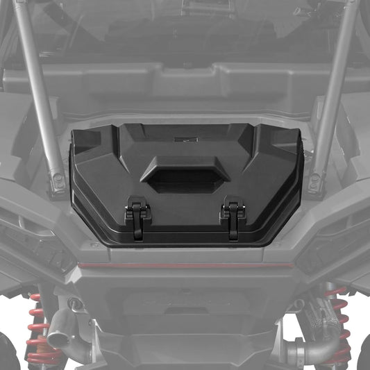 LitMiRaCle Rear Cargo Storage Box for 2024 Polaris RZR XP 1000, Durable 55 QT Trunk Storage Bin for UTV Polaris RZR XP 1000/ XP 4 1000 2024 Accessories, Replace OEM #2884525, Black