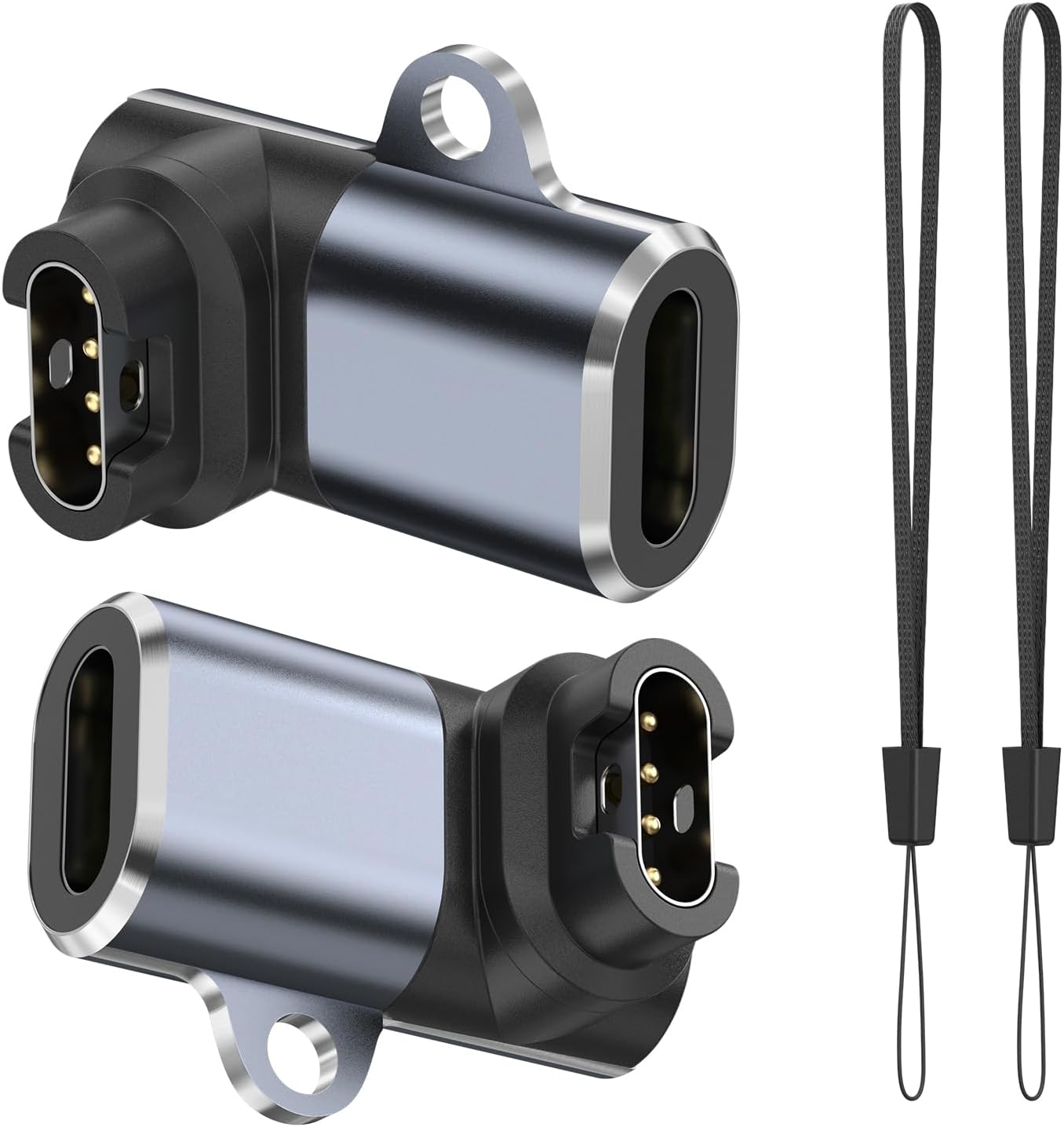 Vancle Garmin, 2 adattatori di ricarica per Garmin Venu Sq/Venu Sq 2 / Venu Sq 2 / Venu Sq 2 / Venu Sq 2 Music/Venu 2 Plus/Venu 2/2S / Venu 3/3S