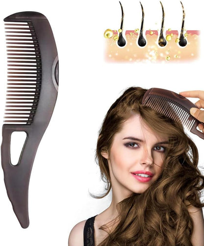 Dolemay Dandruff Comb,Hollow Tooth Design Hairbrush Unisex Removal of Dandruff and Dirt Scalp Comb Daily Travel Comfortable Hair Care Scurf Hairbrush Multifunctional Scalp Care Brush for Women Men