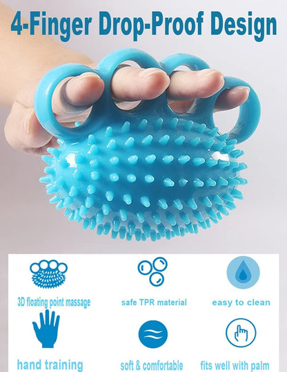 Hand Grip Strengthener Finger Exerciser Training Ball