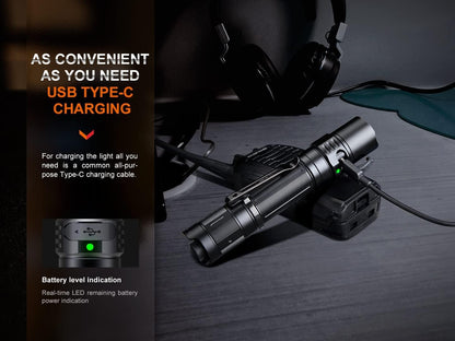 Fenix PD35R Compact Rechargeable Tactical Flashlight ** Canadian Edition