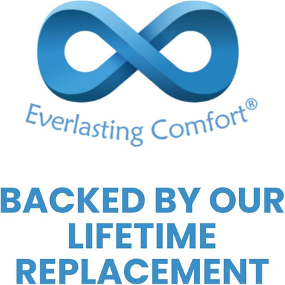 Everlasting Comfort Lumbar Support Pillow - Memory Foam Back Cushion for Office Chair, Car, Gaming, Recliner - Back Pain Relief