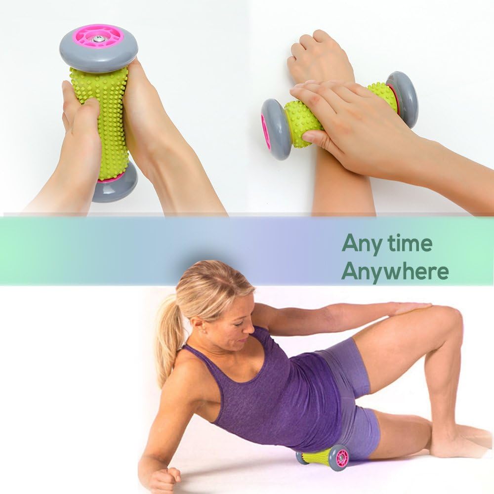 Pejoye Foot Massage Roller Reflexology Acupressure Forearm Wrist Forearm Forearm Forearm Massage for Recovery of Plantar Fasciitis and Tense Muscles