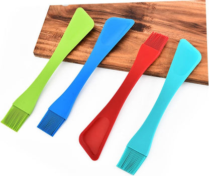 Toddmomy 2 Pezzi pennello da imbastitura in silicone Gadget da cucina piccolo Utensili da cucina cooker barbrcue bicchiere Pennello da forno pennello da in silicone Blue