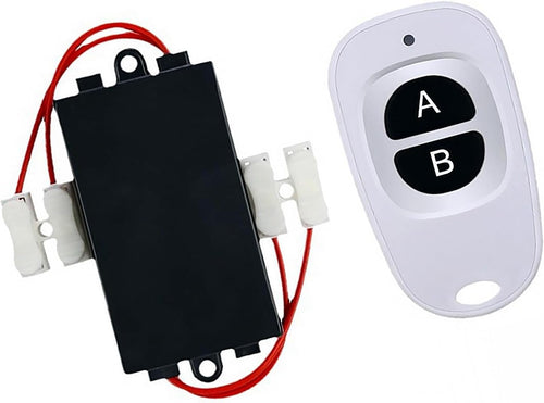 Practical 2 Channel Remote Controllers Systems with Receiver and Transmitters for Home Automation Daily Use