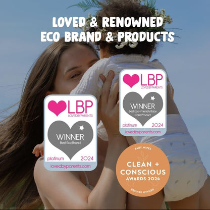 Eco by Naty Flushable Baby Wipes - Compostable and Plant-Based Wipes, Chemical-Free and Hypoallergenic Baby Wipes Safe for Baby Sensitive Skin (672 Count - 12 packs of 56)