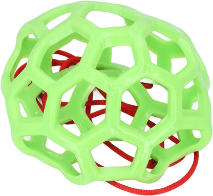 Goat Feeder Ball, Hanging Feeding Toy Lightweight Multifunctional for Home (Green)