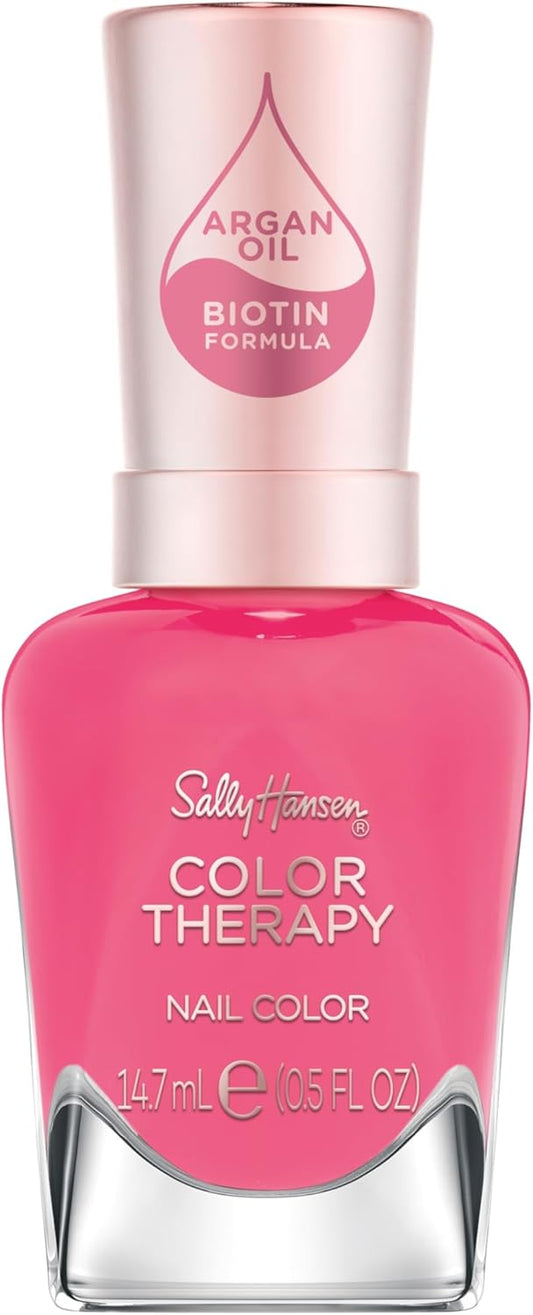 Sally Hansen Color Therapy Nail Polish, 246, Sweet Resilience, Colors, Strengthens, Cares