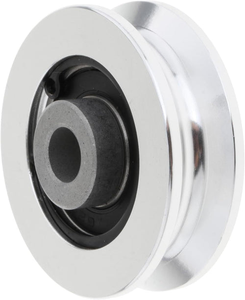 QSTDGVPW Bearing Pulley, Gym Accessories, Aluminum Alloy, Wear-Resistant, Practical, 10mm Inner Diameter, for Home Fitness Accessories