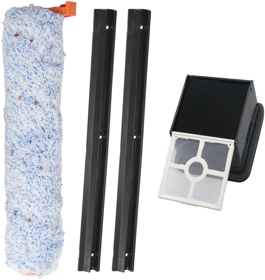 Mop Cleaning Essentials Kit filtro ad alte prestazioni con raschietti in gomma compatibile con ILIFE per W90