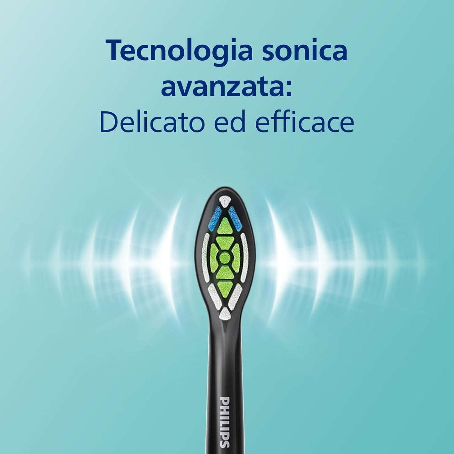 Philips Sonicare ProtectiveClean 5100 Electric Toothbrush, Sonic Toothbrush with 3 Brushing Modes, Pressure Sensor, UV Sanitizer, Black, Model HX6850/57