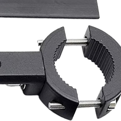 Generico Motorcycle Headlight Bracket, LED Spotlight Mount with Adjustable Tube Clamp, Sturdy Headlamp Holder, Ideal for Urban Commuting, Night Riding, Long-Distance Driving, 2.2-3.8cm