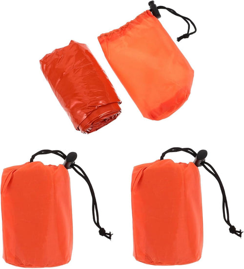 MOBUTOFU Lightweight Portable Sleeping Thermal Survival Warm Camping Tent Bivy Sack Blanket for Outdoor
