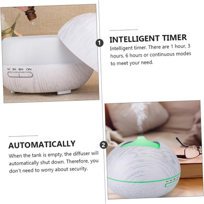 ABOOFAN LED Aromatherapy Humidifier Oil Diffuser with Soothing Colors Ultrasonic Humidifier for Home Office Bedroom Safe Auto Shut Off Intelligent Timer