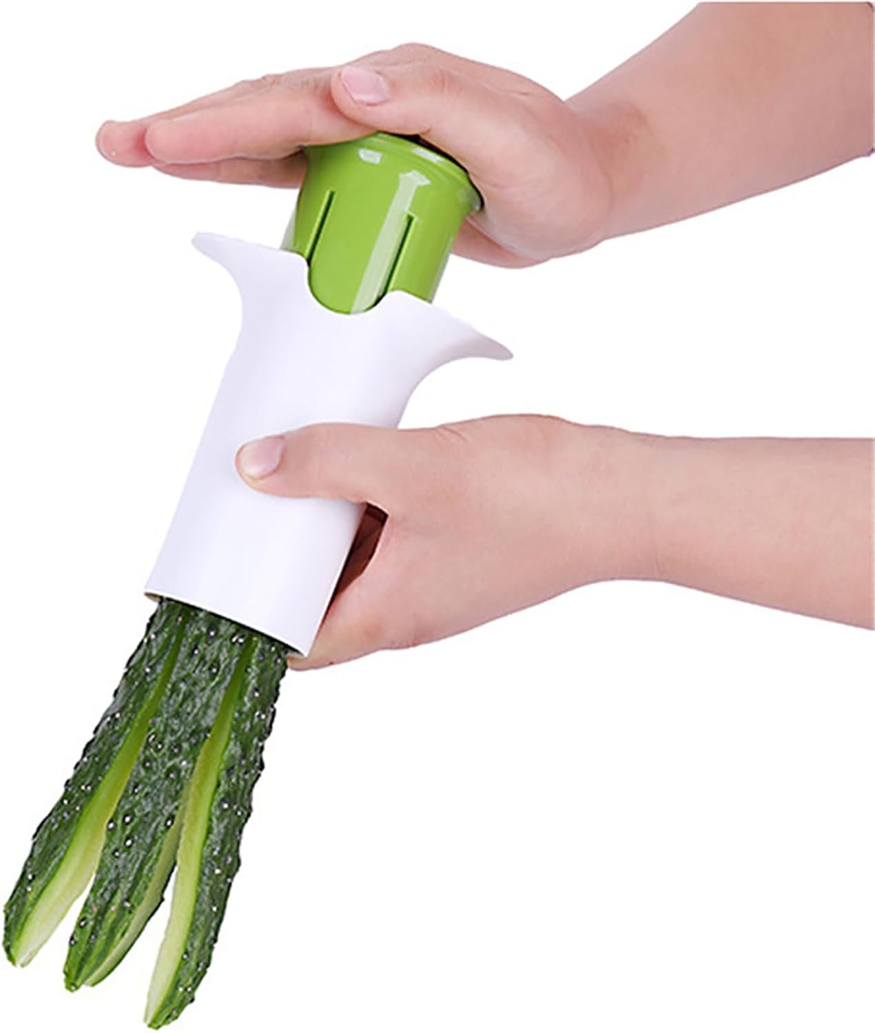 Carrot Slicer - Handy Cutting Tool for Baby Food, Fruit Corer and Vegetable Stick Maker, Easy Kitchen Gadget for Strawberries, Cucumbers, Meal Prep Helper with Grip and Compact Design