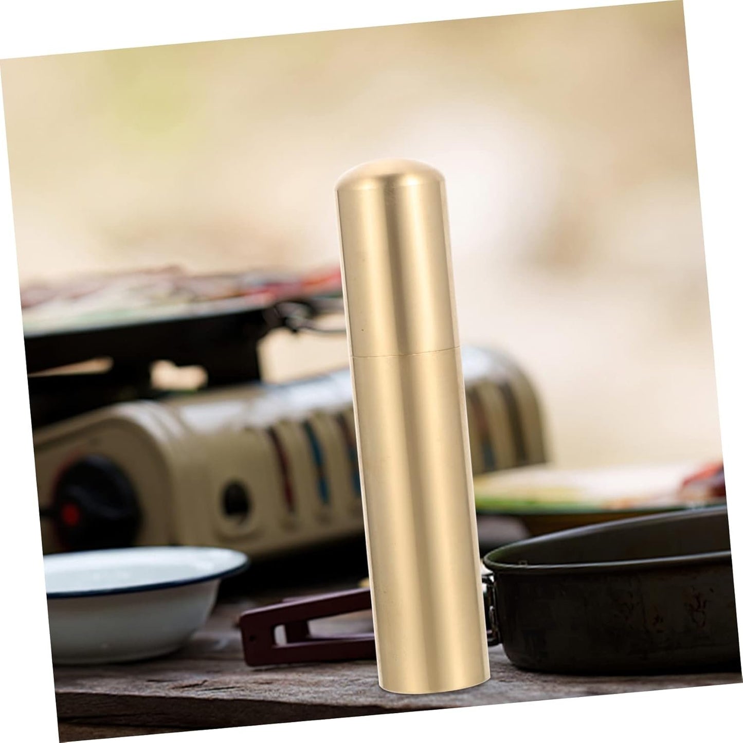 Happyyami 3pcs Emergency Matches Box Camping Match Jar Waterproof Storage Case Compact Metal Container for