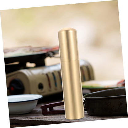 Happyyami 3pcs Emergency Matches Box Camping Match Jar Waterproof Storage Case Compact Metal Container for