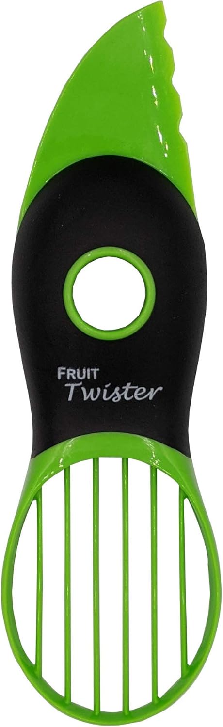 Fruit Twister Avocado Slicer 3 in 1 Kitchen Tool, Split, Pit and Slice
